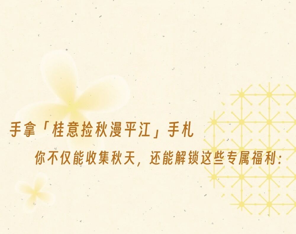 桂意捡秋漫平江｜邀您共赴平江路的秋天