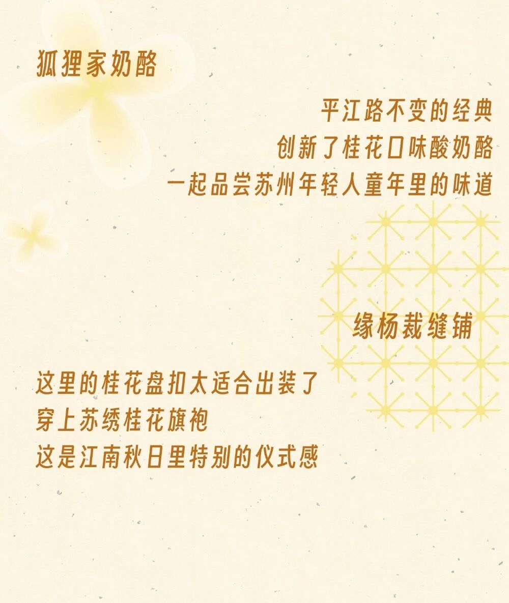 桂意捡秋漫平江｜邀您共赴平江路的秋天