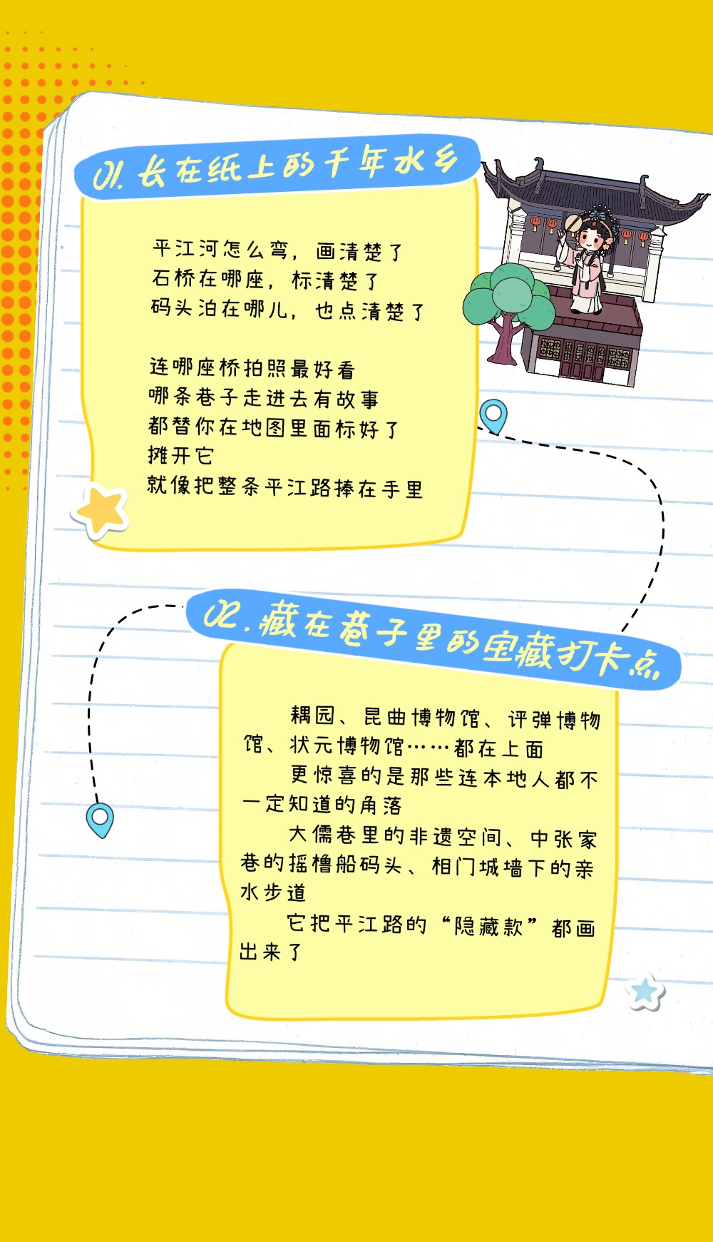 这份平江路新版手绘地图，藏着你想要的整个江南！